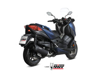 MIVV Slip-on, Mover Black, Standard Exhaust For Yamaha X-Max 400 2017-2020