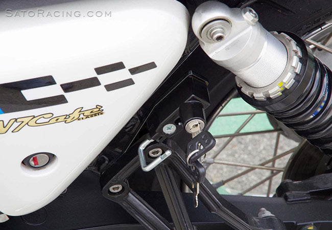 Sato Racing Helmet Lock for Moto Guzzi V7 / V7 II (all)