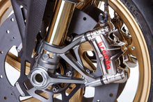 Motocorse 100mm (OE) Billet Fork Lowers (Caliper mounts) for Ohlins Forks for Ducati Pangiale / Streetfighter V4 S / R / Speciale, V2 S / R models