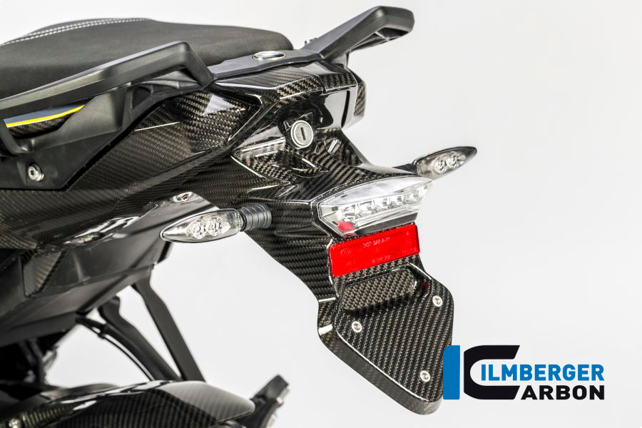 Ilmberger Carbon Number Plate Holder, Short Version for the BMW S 1000 XR 2015-2019