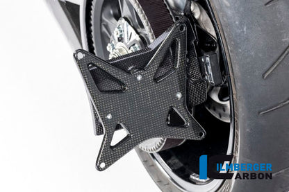 Ilmberger Carbon License plate holder incl.Belt Guard for the Ducati XDiavel 2016 / Diavel 1260 2019