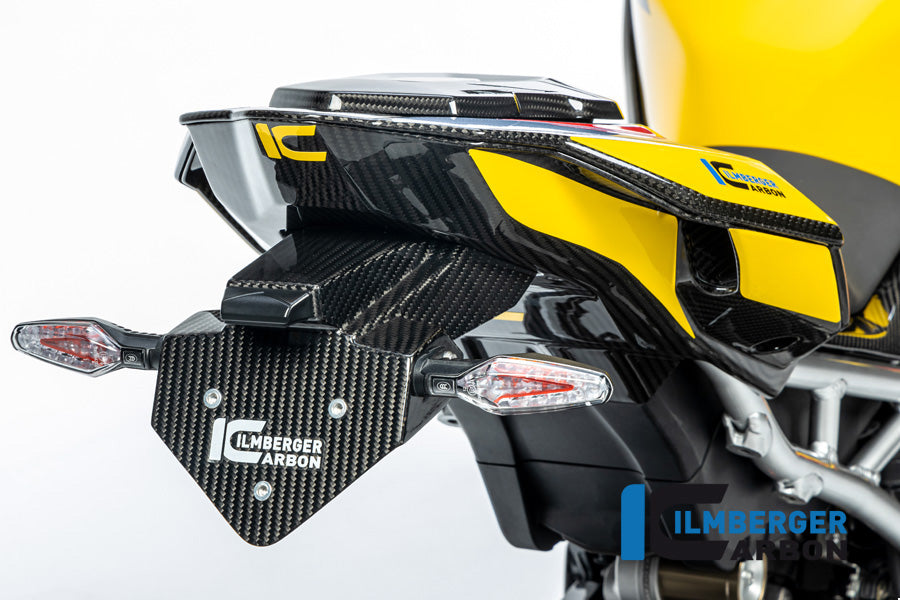 Ilmberger Carbon Number Plate Holder for the BMW S 1000 R '21 / S 1000 RR '19-23 / M 1000 R '23-24 / M 1000 RR '21-24
