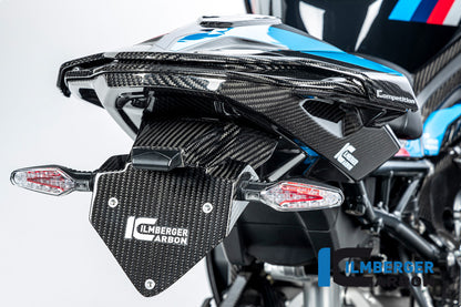 Ilmberger Carbon Number Plate Holder for the BMW S 1000 R '21 / S 1000 RR '19-23 / M 1000 R '23-24 / M 1000 RR '21-24