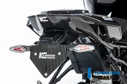 Ilmberger Carbon Number Plate Holder for the BMW S 1000 R '21 / S 1000 RR '19-23 / M 1000 R '23-24 / M 1000 RR '21-24