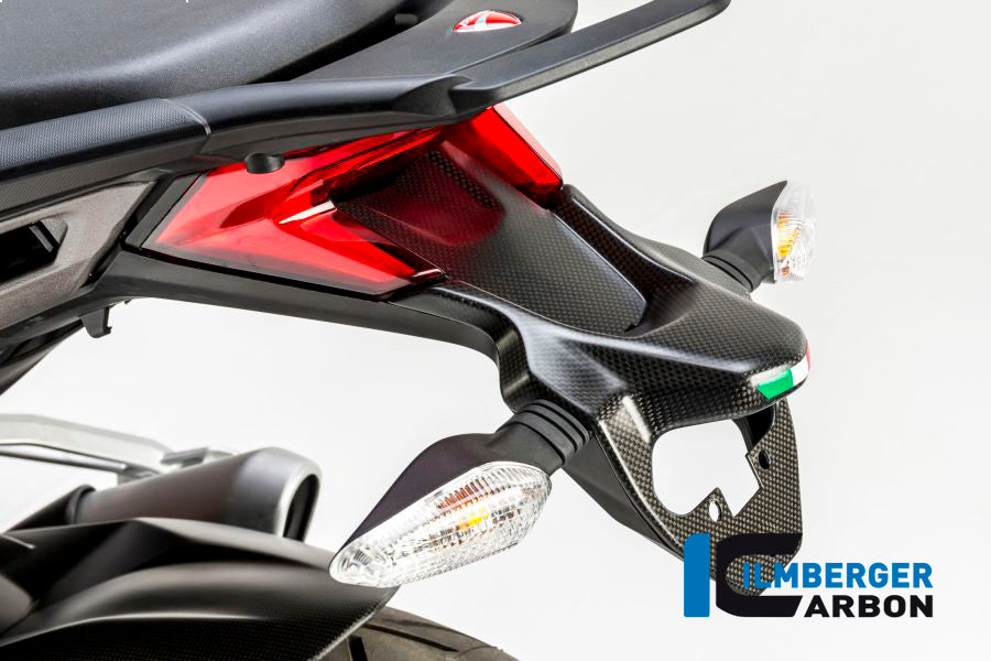 Ilmberger Carbon Numberplate Holder for the Ducati Multistrada 1200 DVT '15 / Enduro '16