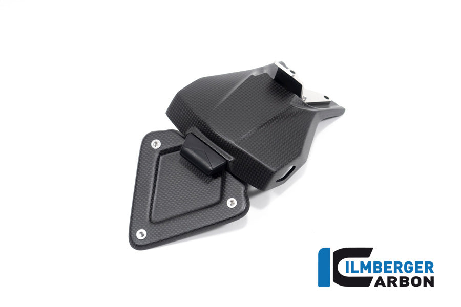 Ilmberger Carbon Number Plate Holder Short for the Ducati Panigale V4,V4 S '18-22 / V4 R '19-22 / Streetfighter V2 '22 / Streetfighter V4 '20-23