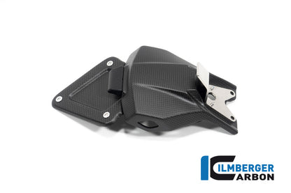 Ilmberger Carbon Number Plate Holder Short for the Ducati Panigale V4,V4 S '18-22 / V4 R '19-22 / Streetfighter V2 '22 / Streetfighter V4 '20-23