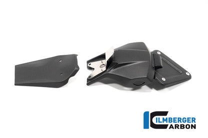 Ilmberger Carbon Number Plate Holder Short for the Ducati Panigale V4,V4 S '18-22 / V4 R '19-22 / Streetfighter V2 '22 / Streetfighter V4 '20-23