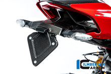 Ilmberger Carbon Number Plate Holder Short for the Ducati Panigale V4,V4 S '18-22 / V4 R '19-22 / Streetfighter V2 '22 / Streetfighter V4 '20-23
