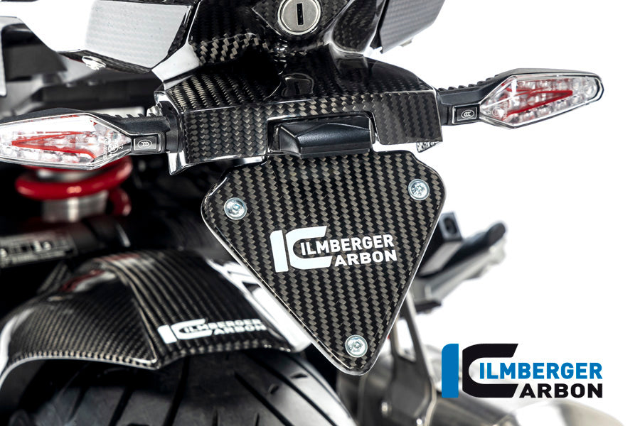 Ilmberger Carbon Number Plate Holder, Short Version for the BMW S 1000 XR 2020-2024