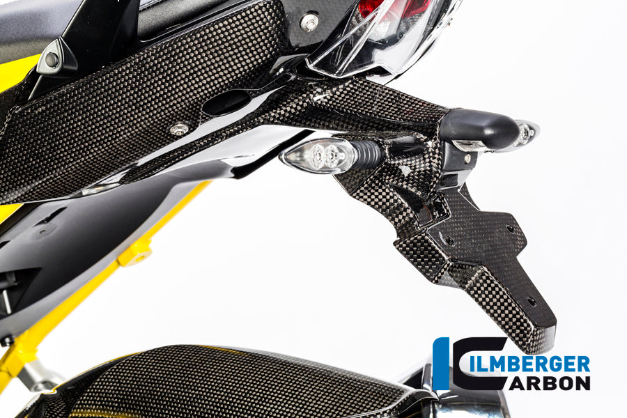 Ilmberger Carbon Numberplate Holder, Carbon for the BMW R 1200 RS 2015