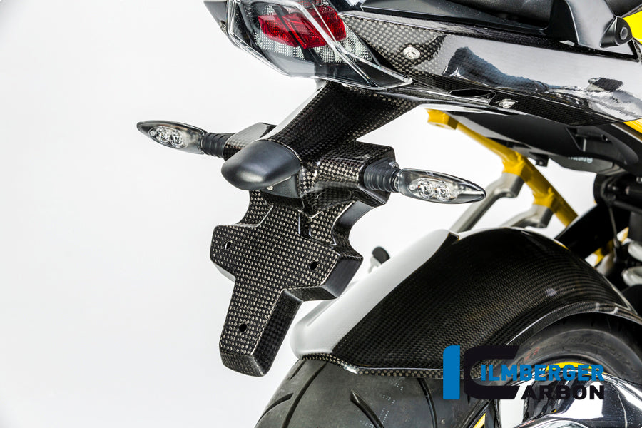 Ilmberger Carbon Numberplate Holder, Carbon for the BMW R 1200 RS 2015
