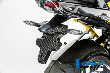 Ilmberger Carbon Numberplate Holder, Carbon for the BMW R 1200 RS 2015