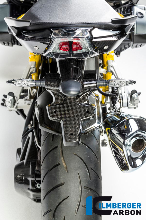 Ilmberger Carbon Numberplate Holder, Carbon for the BMW R 1200 RS 2015