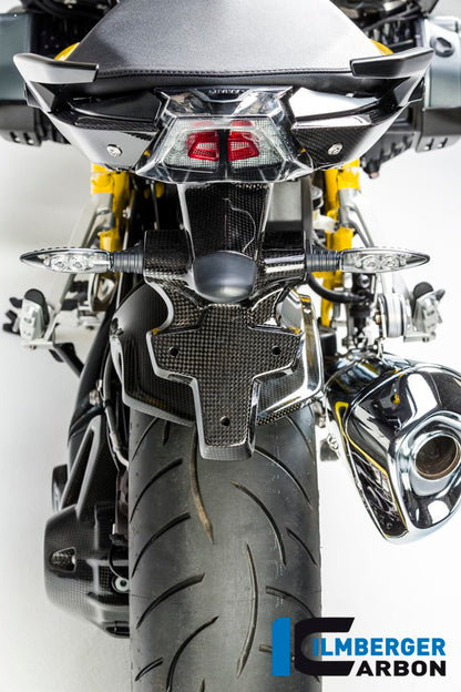 Ilmberger Carbon Numberplate Holder, Carbon for the BMW R 1200 RS 2015