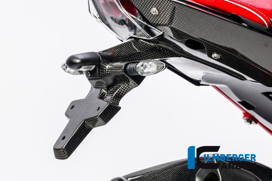 Ilmberger Carbon Numberplate Holder, Carbon for the BMW R 1200 RS 2015