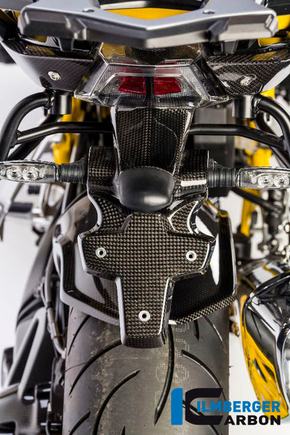 Ilmberger Carbon Numberplate Holder, Carbon for the BMW R 1200 RS 2015
