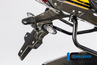 Ilmberger Carbon Numberplate Holder, Carbon for the BMW R 1200 RS 2015