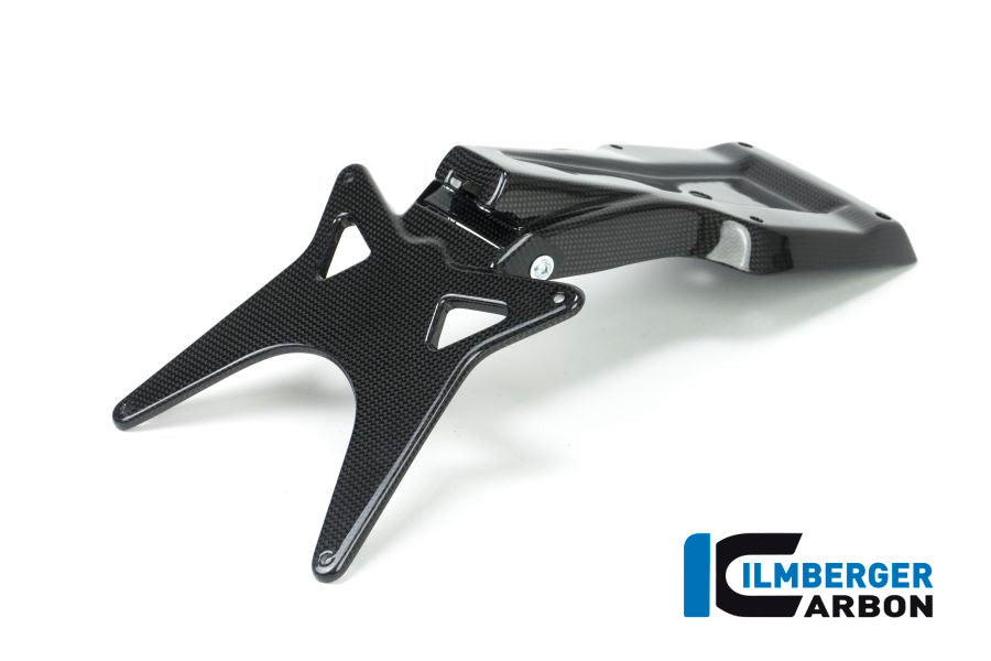 Ilmberger Carbon Upper Numberplate Holder for the Ducati Scrambler Icon '14-25 / Scrambler Classic '14-20 / Scrambler Sixty2 '16-23 / Scrambler Desert Sled '17-24