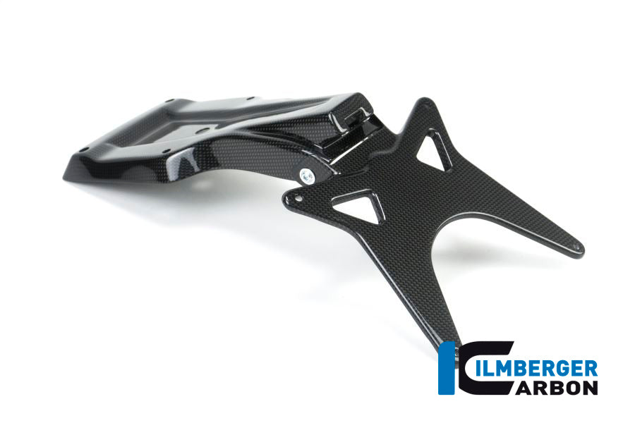 Ilmberger Carbon Upper Numberplate Holder for the Ducati Scrambler Icon '14-25 / Scrambler Classic '14-20 / Scrambler Sixty2 '16-23 / Scrambler Desert Sled '17-24