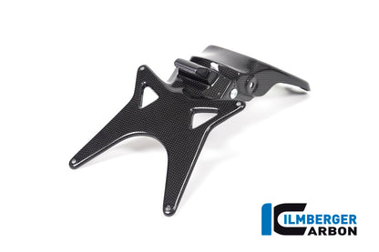 Ilmberger Carbon Number Plate Holder, Short for the Ducati Monster 1200S '17, Supersport '17-22