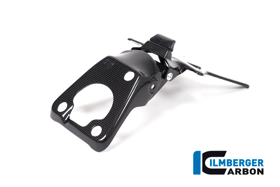 Ilmberger Carbon Number Plate Holder, Short for the Ducati Monster 1200S '17, Supersport '17-22