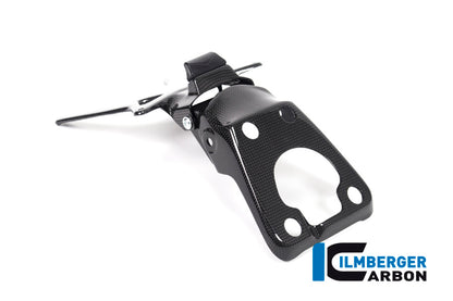 Ilmberger Carbon Number Plate Holder, Short for the Ducati Monster 1200S '17, Supersport '17-22