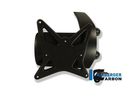 Ilmberger Carbon Number Plate Holder incl Rear Sprocket Protection Carbon for the Ducati Diavel 2011 - 2014