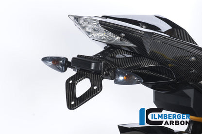 Ilmberger Carbon Number Plate Holder, Carbon for the BMW S 1000 R '14-25 / S 1000 RR '09-24 / HP4 '12-25