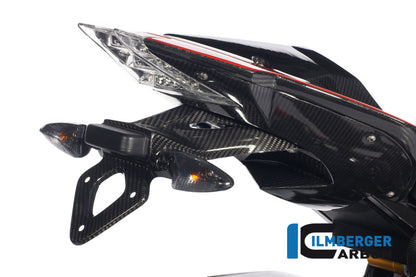 Ilmberger Carbon Number Plate Holder, Carbon for the BMW S 1000 R '14-25 / S 1000 RR '09-24 / HP4 '12-25