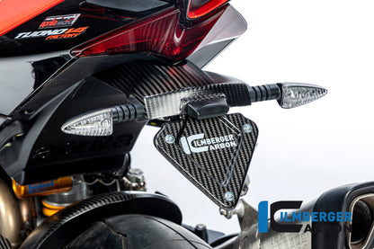 Ilmberger Carbon Numberplate Holder for the Aprilia Tuono / RSV4 2021