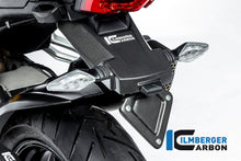 Ilmberger Carbon Numberplate Holder Matt for the Ducati Multistrada V4 / V4 S '20 / V4 Pikes Peak '21-25 / V4 Rs '24