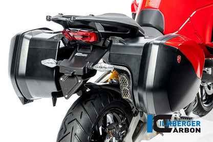 Ilmberger Carbon Numberplate Holder Matt for the Ducati Multistrada V4 / V4 S '20 / V4 Pikes Peak '21-25 / V4 Rs '24