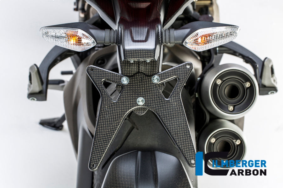 Ilmberger Carbon Number Plate Holder Carbon Ducati Monster 1200 / 1200 S '14-16