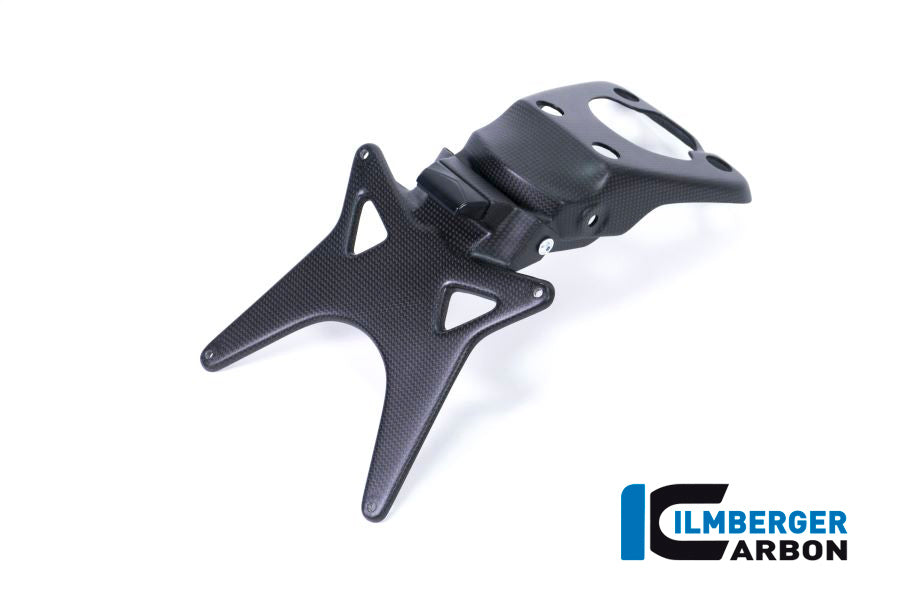 Ilmberger Carbon Number Plate Holder, Short for the Ducati Monster 1200S '17, Supersport '17-22