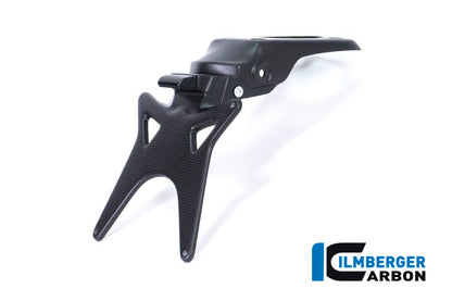 Ilmberger Carbon Number Plate Holder, Short for the Ducati Monster 1200S '17, Supersport '17-22