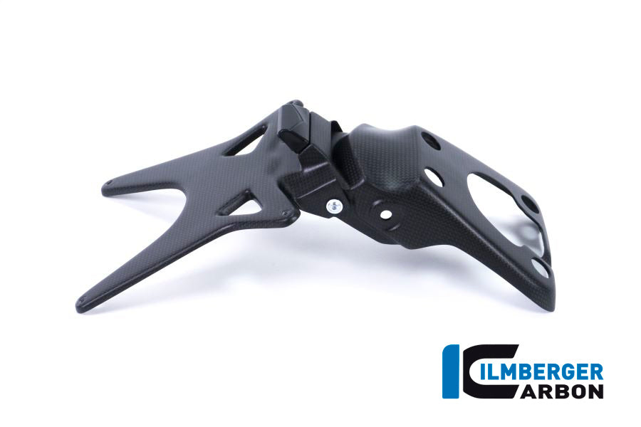 Ilmberger Carbon Number Plate Holder, Short for the Ducati Monster 1200S '17, Supersport '17-22