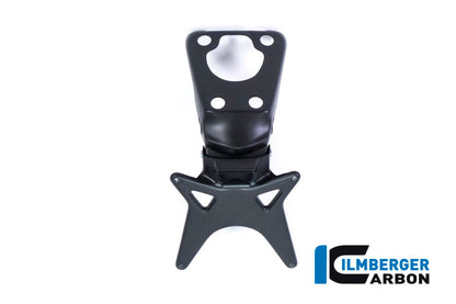 Ilmberger Carbon Number Plate Holder, Short for the Ducati Monster 1200S '17, Supersport '17-22