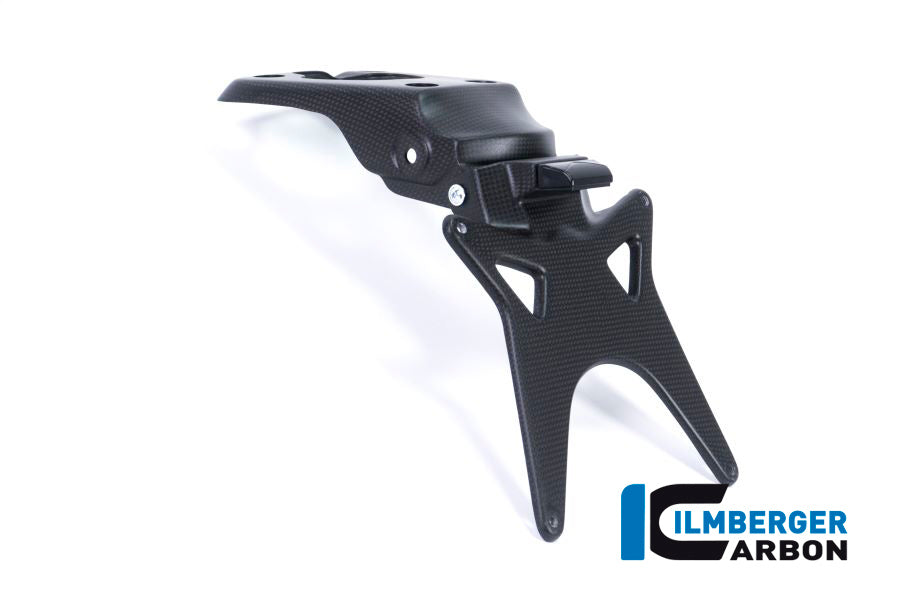 Ilmberger Carbon Number Plate Holder, Short for the Ducati Monster 1200S '17, Supersport '17-22