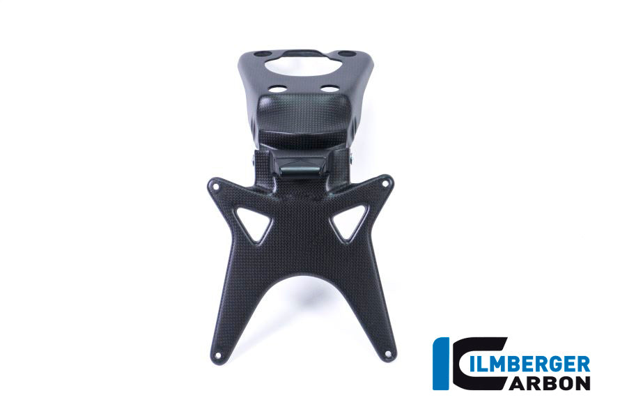 Ilmberger Carbon Number Plate Holder, Short for the Ducati Monster 1200S '17, Supersport '17-22