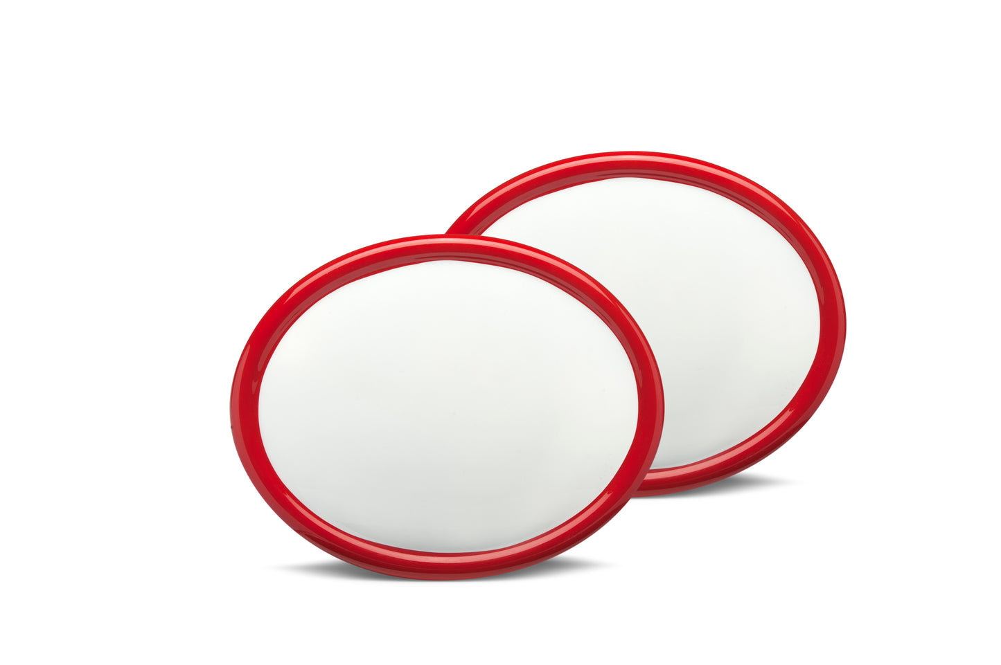 C-Racer Universal Vintage Oval Side Number Plates - USNP2