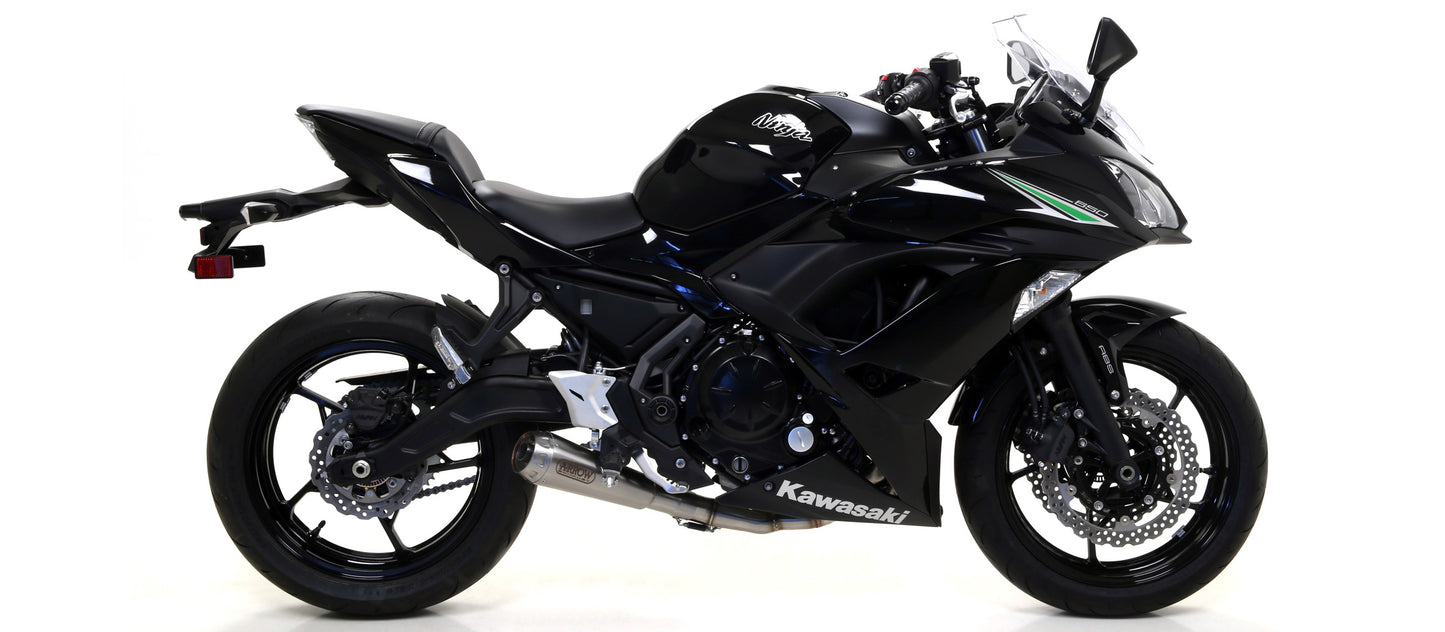 Arrow Exhausts For The Kawasaki Ninja 650 2017-2018