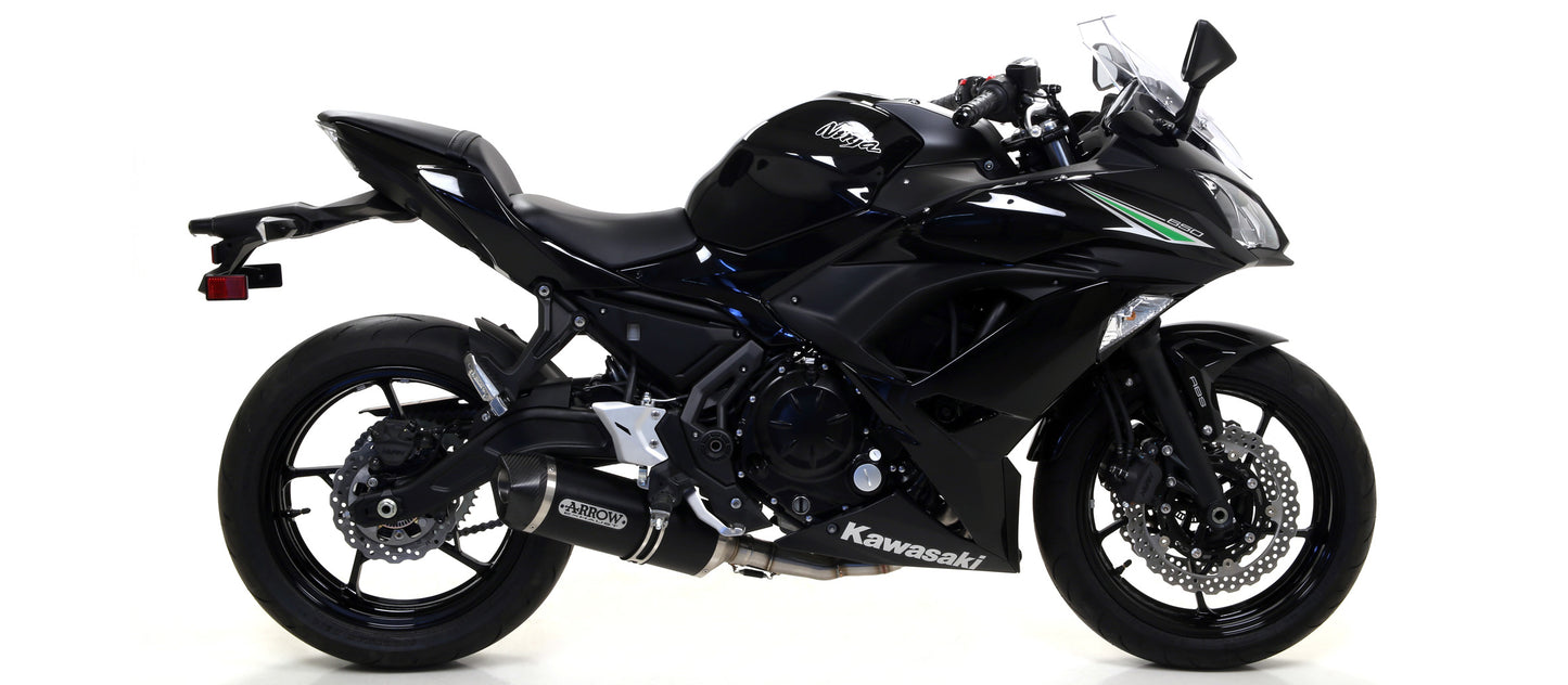 Arrow Exhausts For The Kawasaki Ninja 650 2017-2018