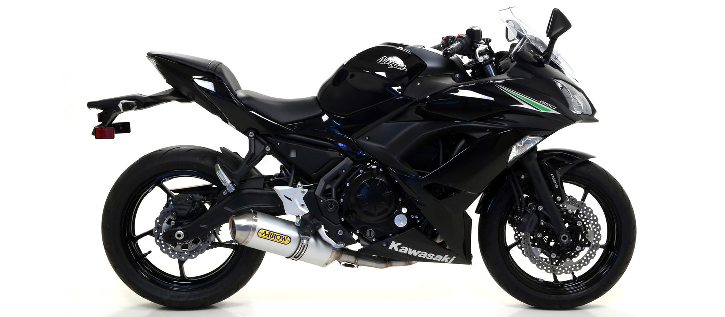 Arrow Exhausts For The Kawasaki Ninja 650 2017-2018
