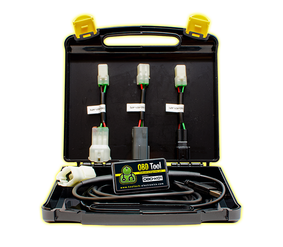 Healtech OBD Tool For Honda, Kawasaki, and Suzuki Models