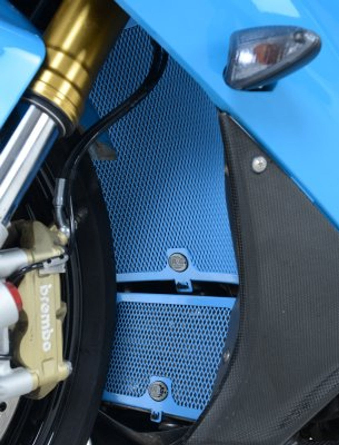 R&G Racing Oil Cooler Guard for BMW S1000RR '10-'18, HP4 / S1000R '14-'20, S1000XR '15-'19
