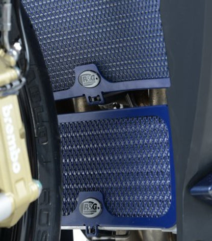 R&G Racing Oil Cooler Guard for BMW S1000RR '10-'18, HP4 / S1000R '14-'20, S1000XR '15-'19