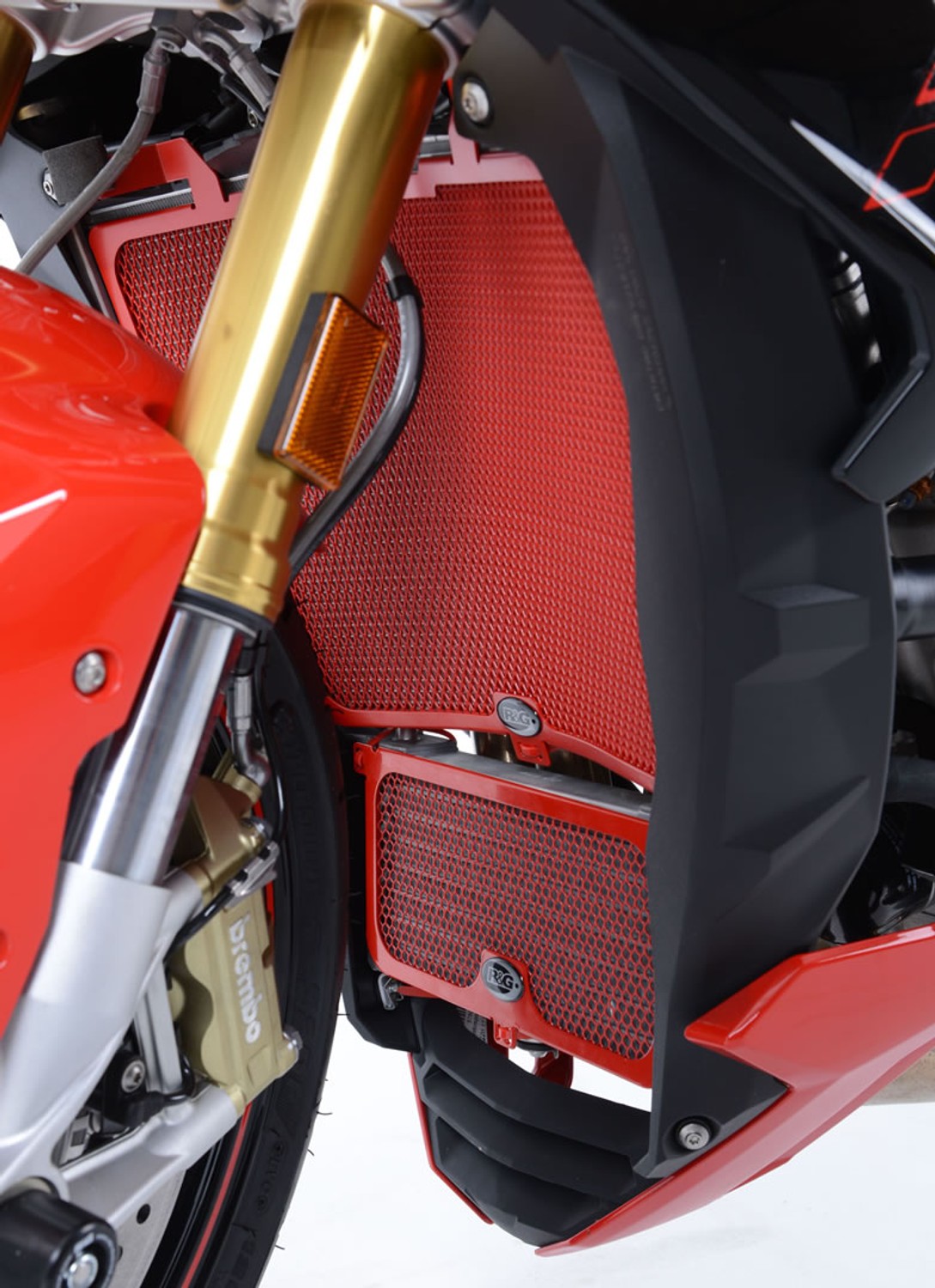 R&G Racing Oil Cooler Guard for BMW S1000RR '10-'18, HP4 / S1000R '14-'20, S1000XR '15-'19