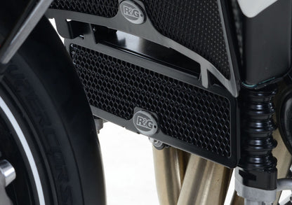 R&G Racing Oil Cooler Guard for Triumph Speed Triple S '16-'21, Speed Triple R '16-'20, Speed Triple RS '18-'20 & etc.
