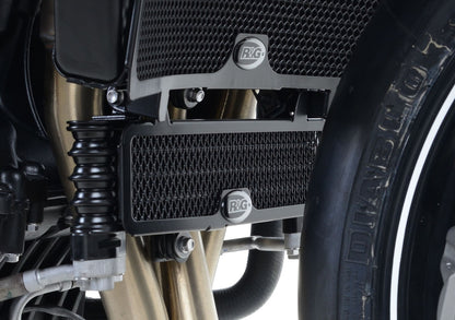 R&G Racing Oil Cooler Guard for Triumph Speed Triple S '16-'21, Speed Triple R '16-'20, Speed Triple RS '18-'20 & etc.